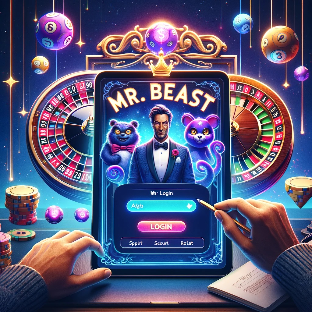 Connexion MrBeast Casino App.