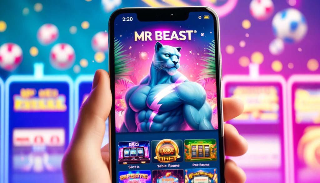 Jeu Casino Mr Beast sur Mobile.