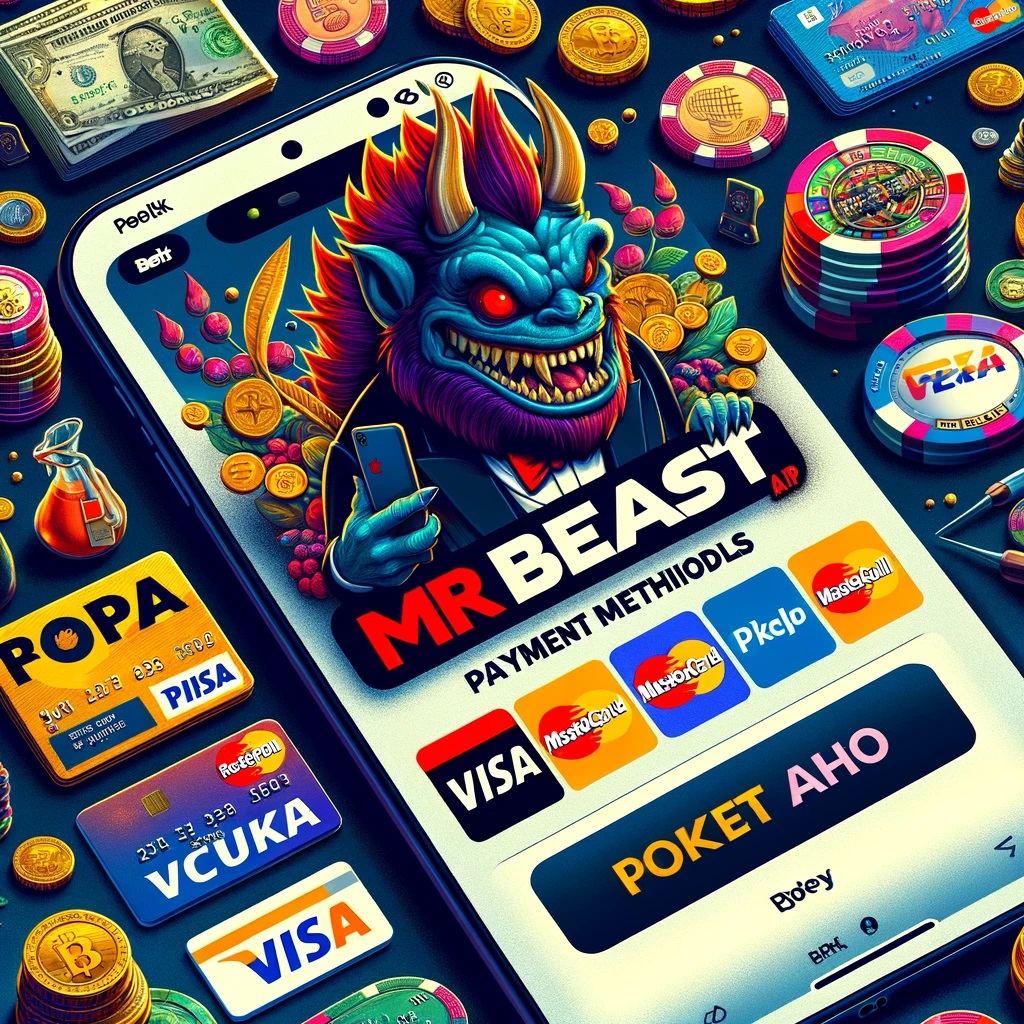 Métodos de pagamento MrBeast App Casino.